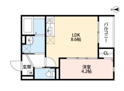 プランドール小路東の間取り画像