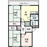 サンライズ青山の間取り画像