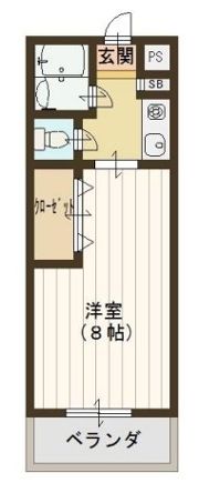エムプリス上町の間取り画像