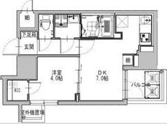 S-RESIDENCE堺筋本町Unoの間取り画像
