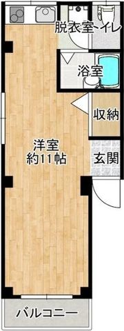 ホワイトハウス城東の間取り画像