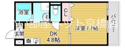 ノースキャッスルの間取り画像