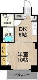 フローライト長堀橋の間取り画像
