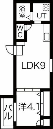 Fmaison西加賀屋II番館の間取り画像