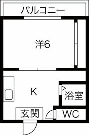 グランビルド住之江公園の間取り画像