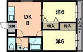 マンションマウンテン御崎の間取り画像