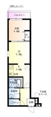 フジパレス住之江通II番館の間取り画像