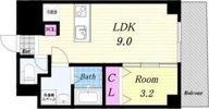 La Bentenの間取り画像