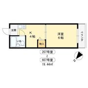 ラパンジール市岡元町の間取り画像