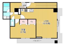 FLAT34深江橋の間取り画像