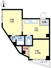 藤田ホワイトマンションの間取り画像