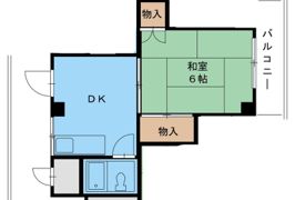 モリハイツの間取り画像