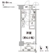 エスリード大阪リブレの間取り画像
