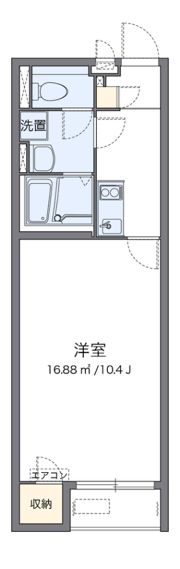 クレイノカンナの間取り画像