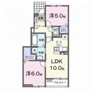 ハイツ大和の間取り画像