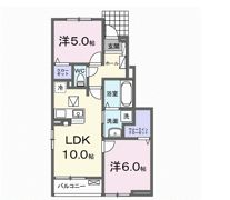 ハイツ大和の間取り画像