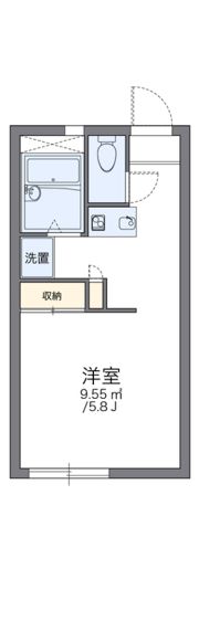 レオパレス冨田IIIの間取り画像
