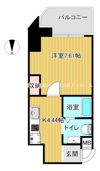 ヴィラタワー谷町の間取り画像