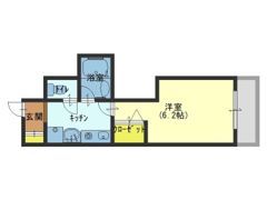 エステムコート大阪城南IIの間取り画像