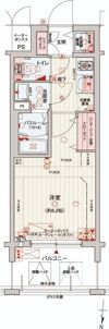 レオンコンフォート梅田北の間取り画像
