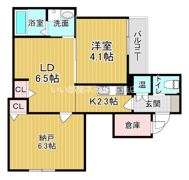 ライトハウス東今里の間取り画像