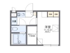 レオパレスエザーンスの間取り画像