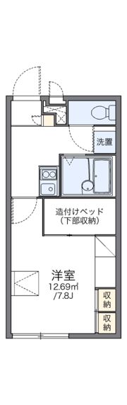 レオパレスめいの間取り画像