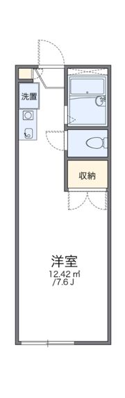 レオパレスナップアネックスの間取り画像