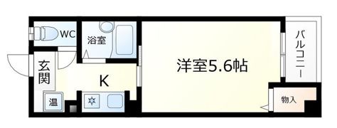 ヴェール天王寺の間取り画像
