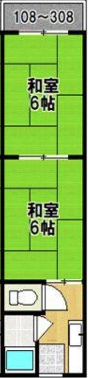 パインリーフ鶴見の間取り画像