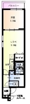 フジパレス鶴見X番館の間取り画像