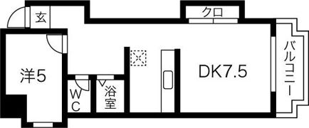 横井第6ビルの間取り画像