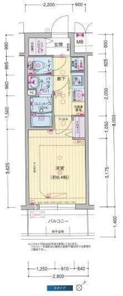 プレサンス DOMECITY コレーレの間取り画像