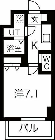 ファステート京橋バリスの間取り画像