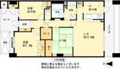 ローレルコート放出の間取り画像