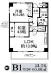 ハイシュタイン堀江の間取り画像