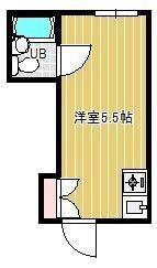 堀江グリーンハイツの間取り画像