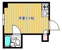 堀江グリーンハイツの間取り画像