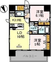 プレサンス四天王寺の間取り画像