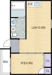 FmaisonLOREII番館の間取り画像