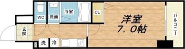 アプリーレ西本町の間取り画像