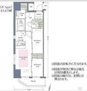 アーバネックス西本町の間取り画像