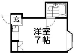 ノアーズアーク北堀江の間取り画像