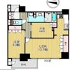 ブランズ北堀江プレイスの間取り画像