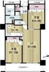 阿波座ライズタワーズフラッグ46の間取り画像