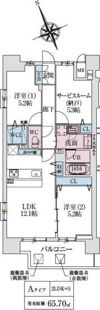 スプランディッド大阪NAMBA LINE（旧スプランディッドの間取り画像