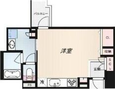 RIDGE北堀江の間取り画像