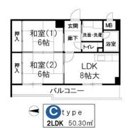タカマツレジデンス布施southの間取り画像