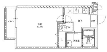 フジパレス新石切南II番館の間取り画像
