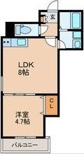 D porta refinardの間取り画像